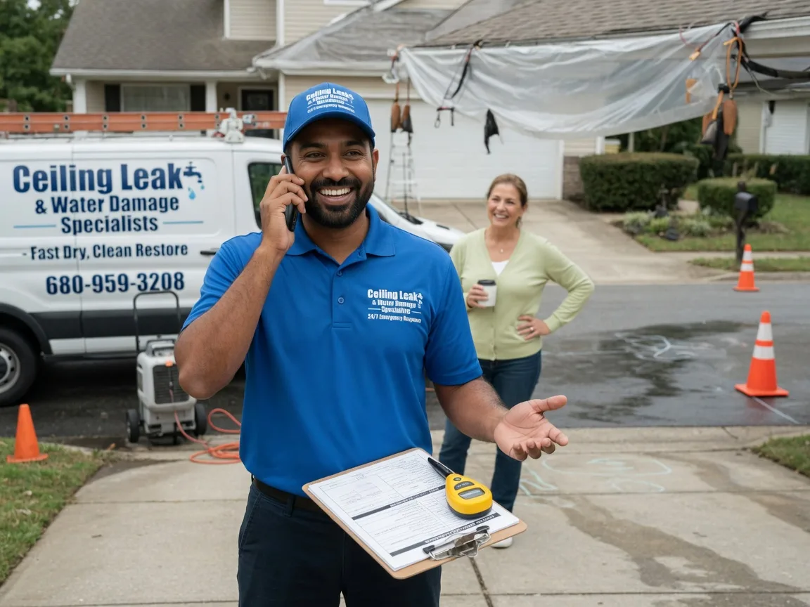 Ceiling Leak Cleanup Bayard, WV FAQs
